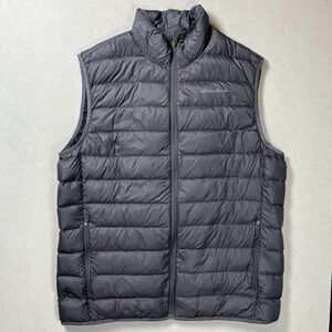 Eddie Bauer Charcoal Puffer Vest